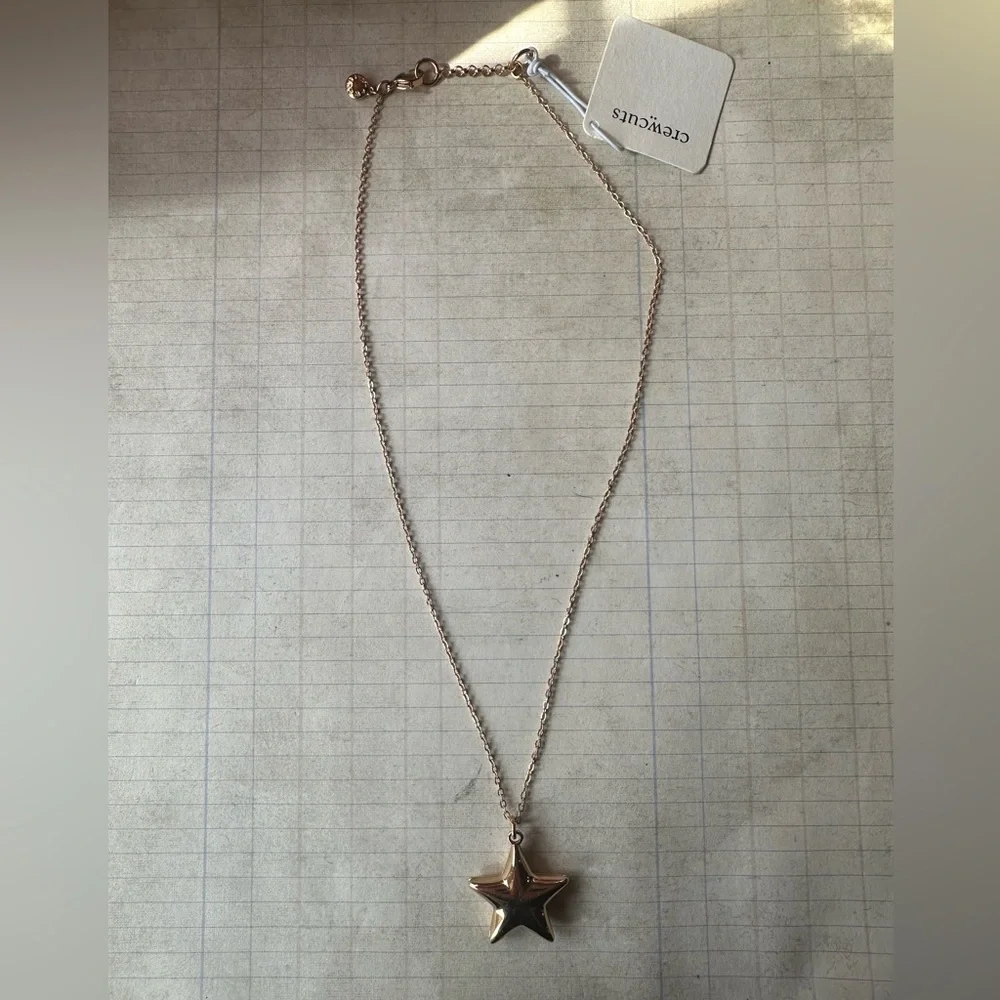J.Crew Crewcuts Gold Tone Star Locket Necklace for Girls